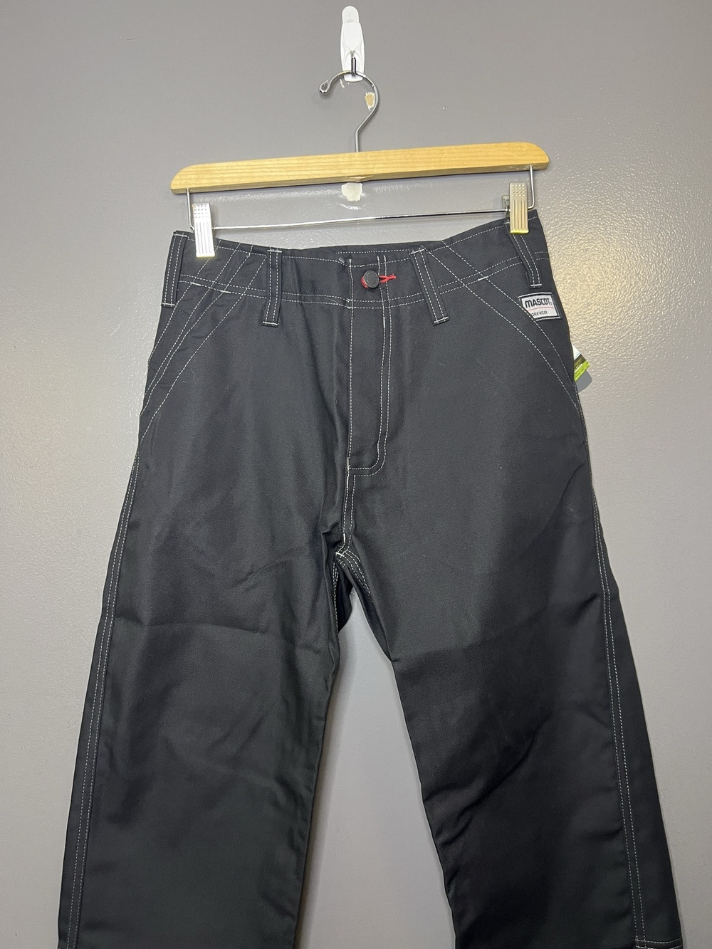 Mascot Cargo Pants Mens 29x35 Black Thasos Frontline Workwear 09279-154-09